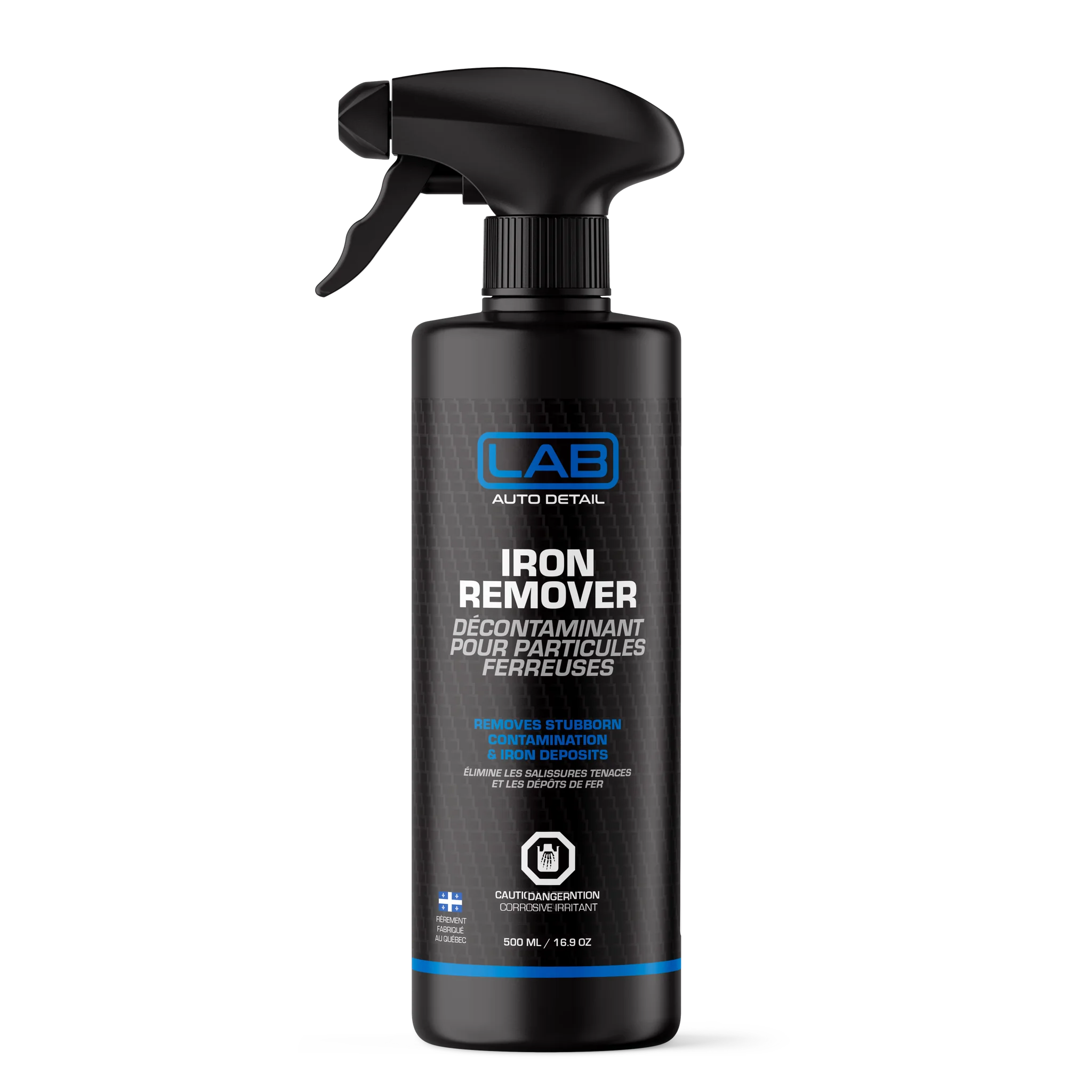 Lab Auto Detail Iron Remover 500 ml spray bottle, colour-changing fallout remover for paint and wheels