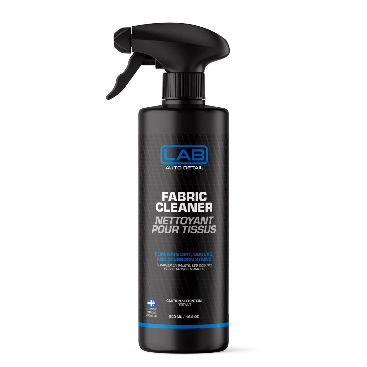 Lab Auto Detail Fabric Cleaner 500 ml spray bottle for car seats, carpets and upholstery stains