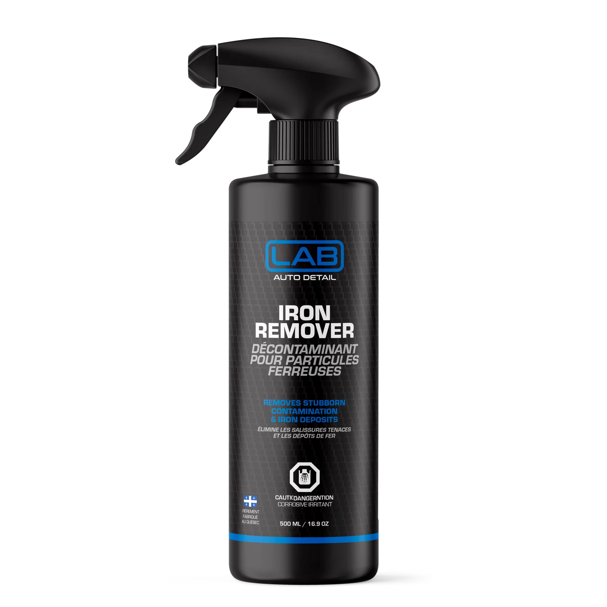 Lab Auto Detail Iron Remover 500 ml spray bottle, colour-changing fallout remover for paint and wheels